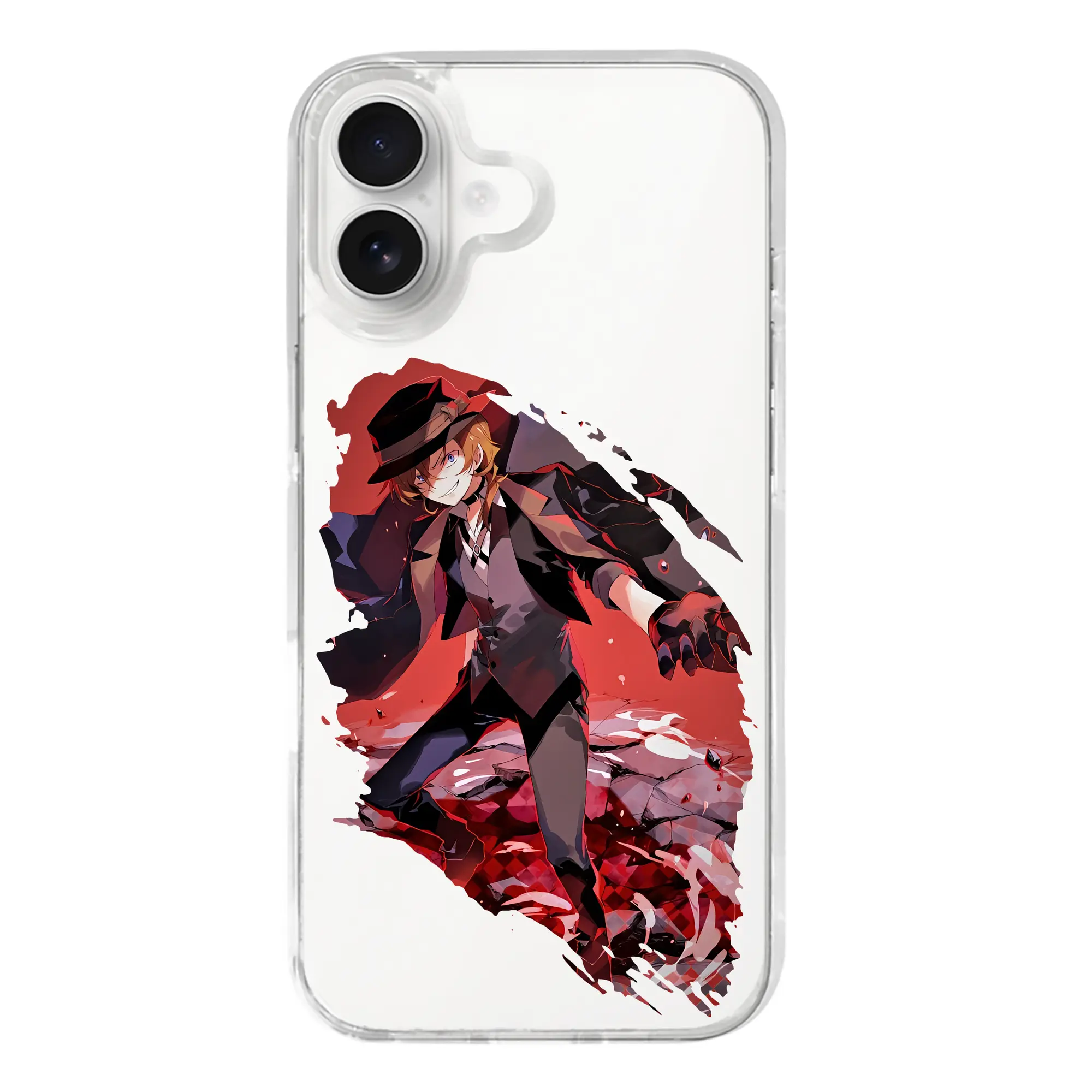 文豪ストレイドッグス グッズ,中原中也 - iPhone 17シリーズ 透明スマホケース – 薄型・耐衝撃・精密フィット保護カバー